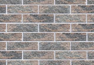 Фасадная плитка Акварид - Плитка фасадная коричнево-черная - фото 1